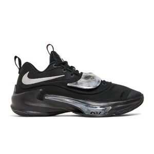 Nike Zoom Freak 3 Black and Metallic Silver Sneakers (Brand New w/ Box)
